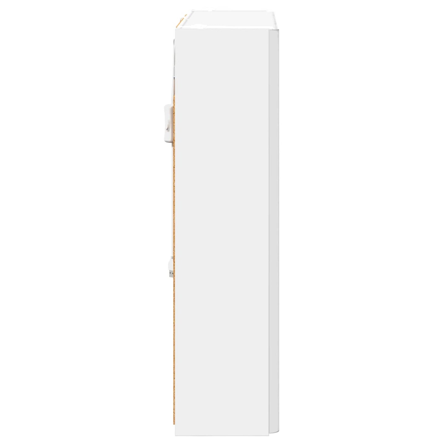 vidaXL Καθρέφτης Ντουλάπα Μπάνιου Λευκό 63,5 x 15,5 x 60,5 εκ.