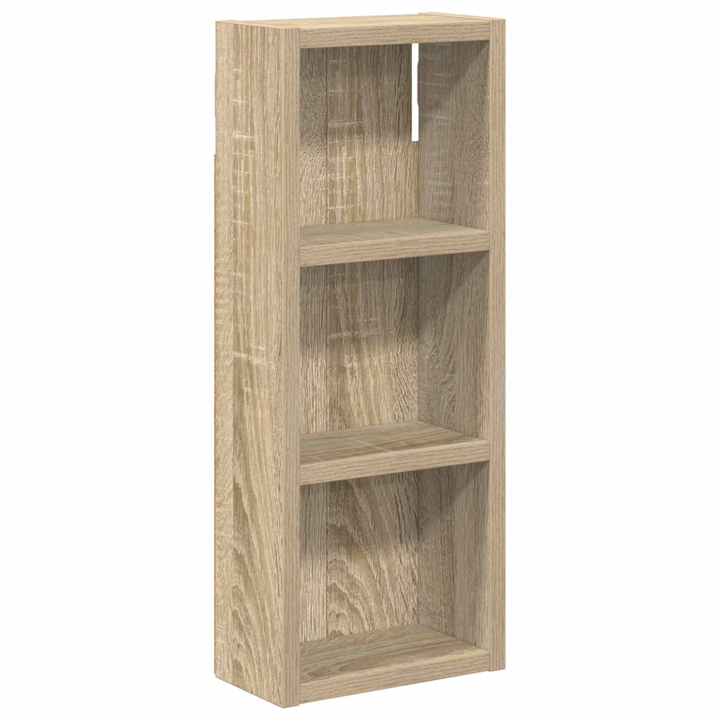 vidaXL Ντουλάπα τοίχου μπάνιου με ράφι Δρύς Sonoma 20 x 10 x 50 εκ