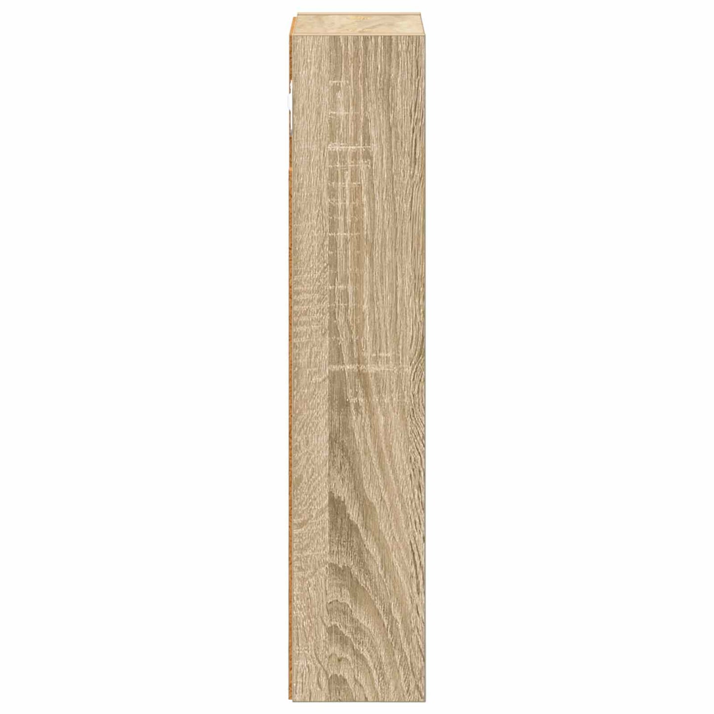 vidaXL Ντουλάπα τοίχου μπάνιου με ράφι Δρύς Sonoma 20 x 10 x 50 εκ