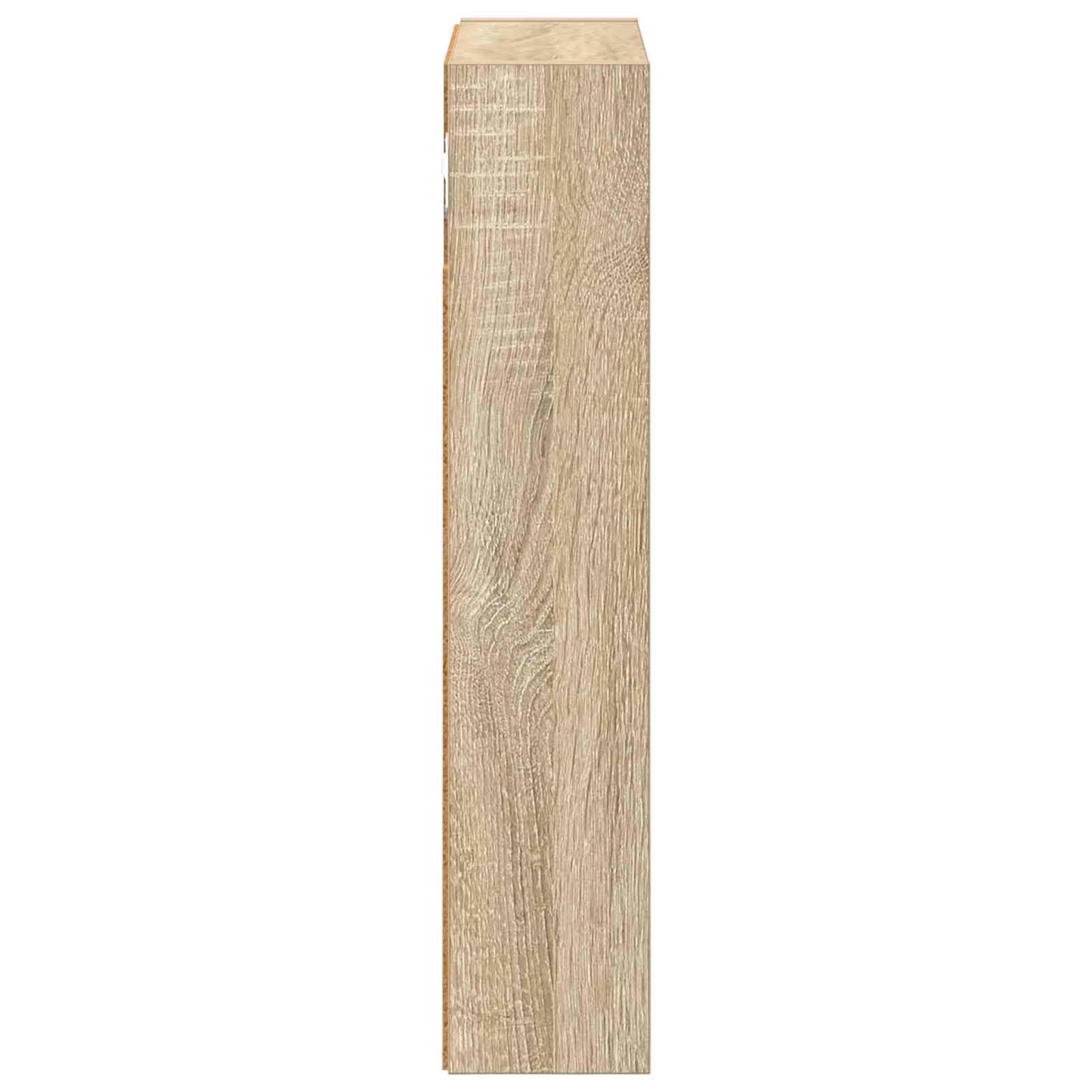 vidaXL Ντουλάπα τοίχου μπάνιου με ράφι Δρύς Sonoma 30 x 10 x 50 εκ