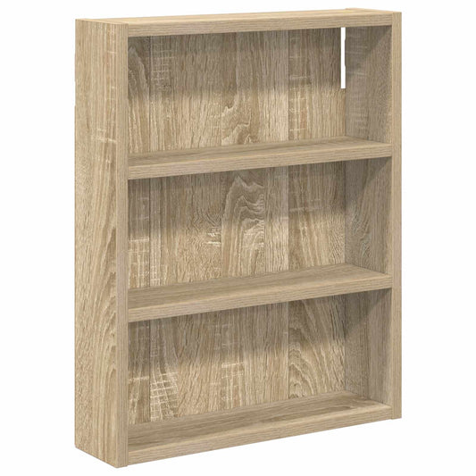 vidaXL Ντουλάπα τοίχου μπάνιου με ράφι Δρύς Sonoma 40 x 10 x 50 εκ