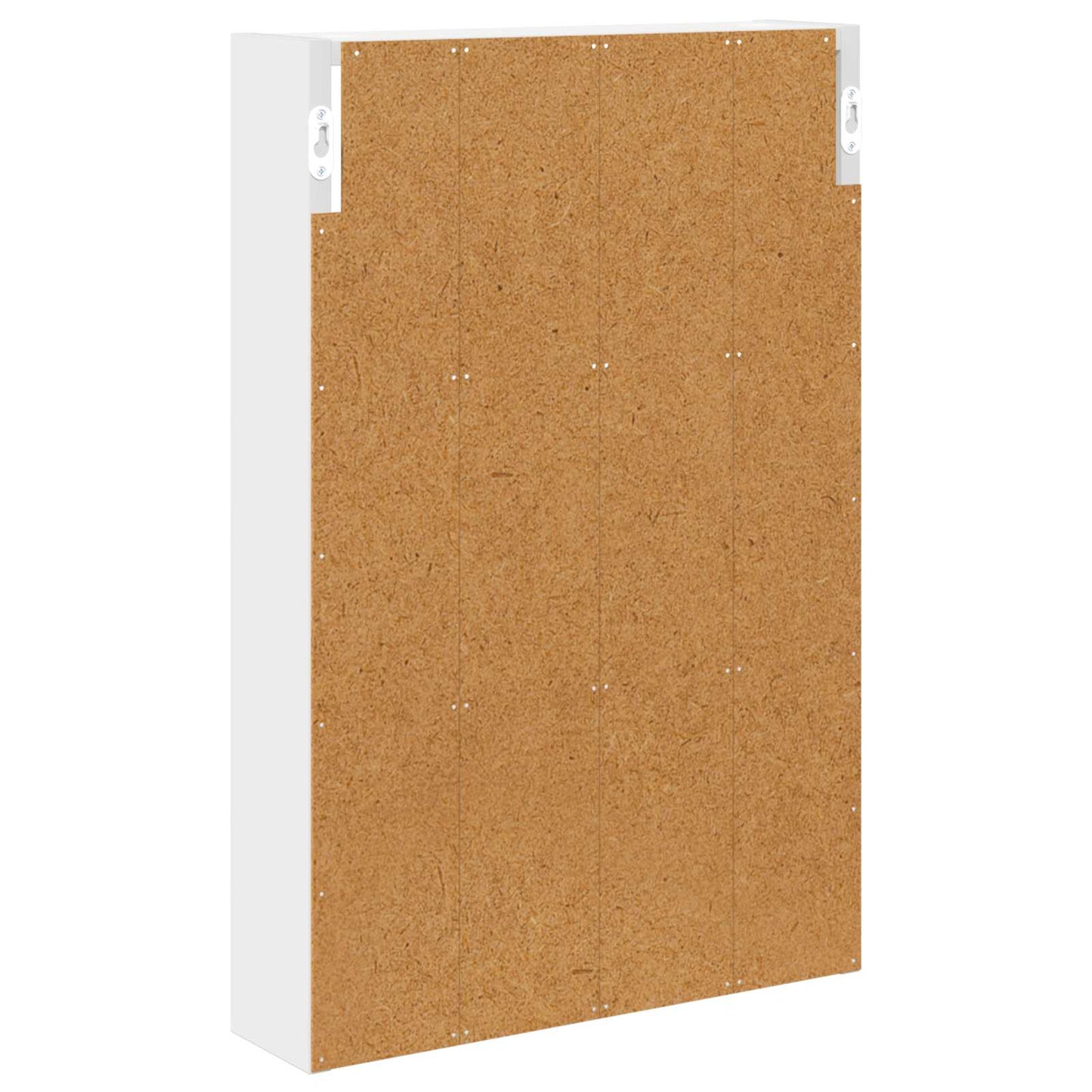 vidaXL Ντουλάπα τοίχου μπάνιου με ράφι Λευκός 40 x 10 x 60,5 εκ