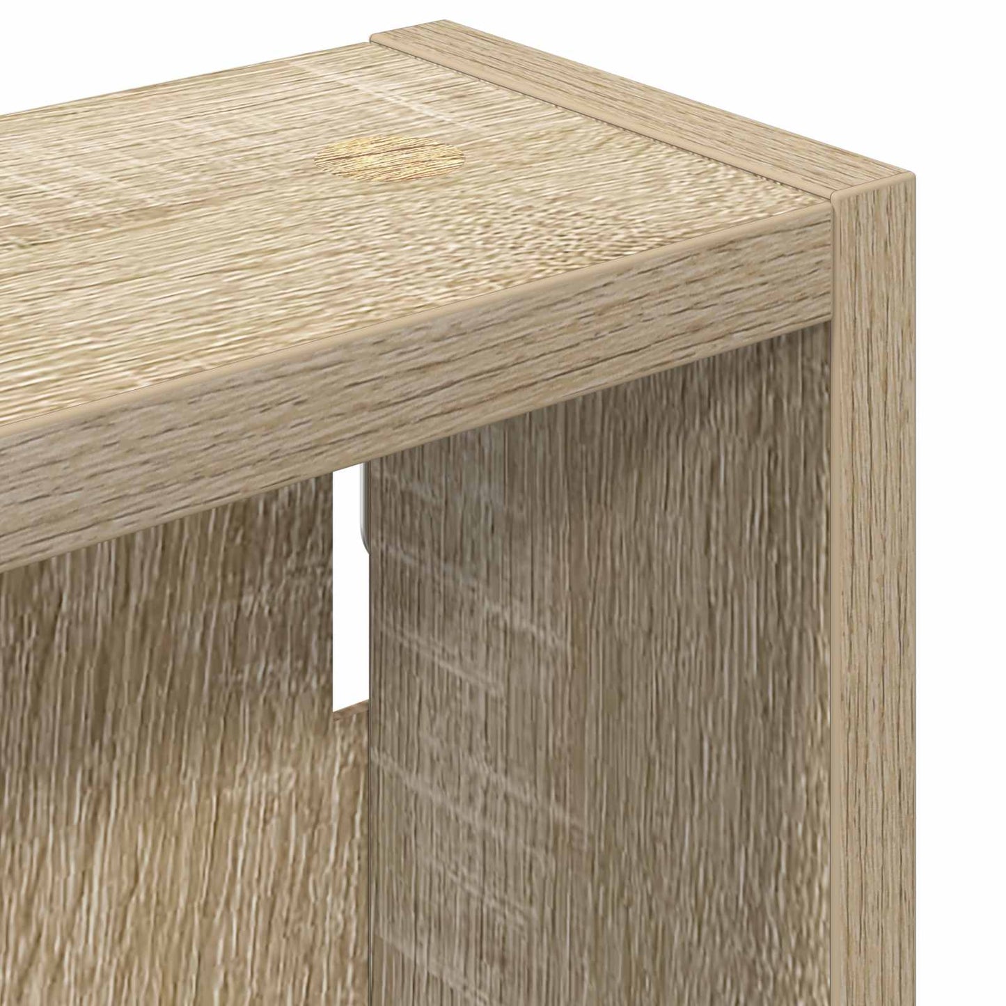 vidaXL Ντουλάπα τοίχου μπάνιου με ράφι Δρύς Sonoma 40 x 10 x 60,5 εκ