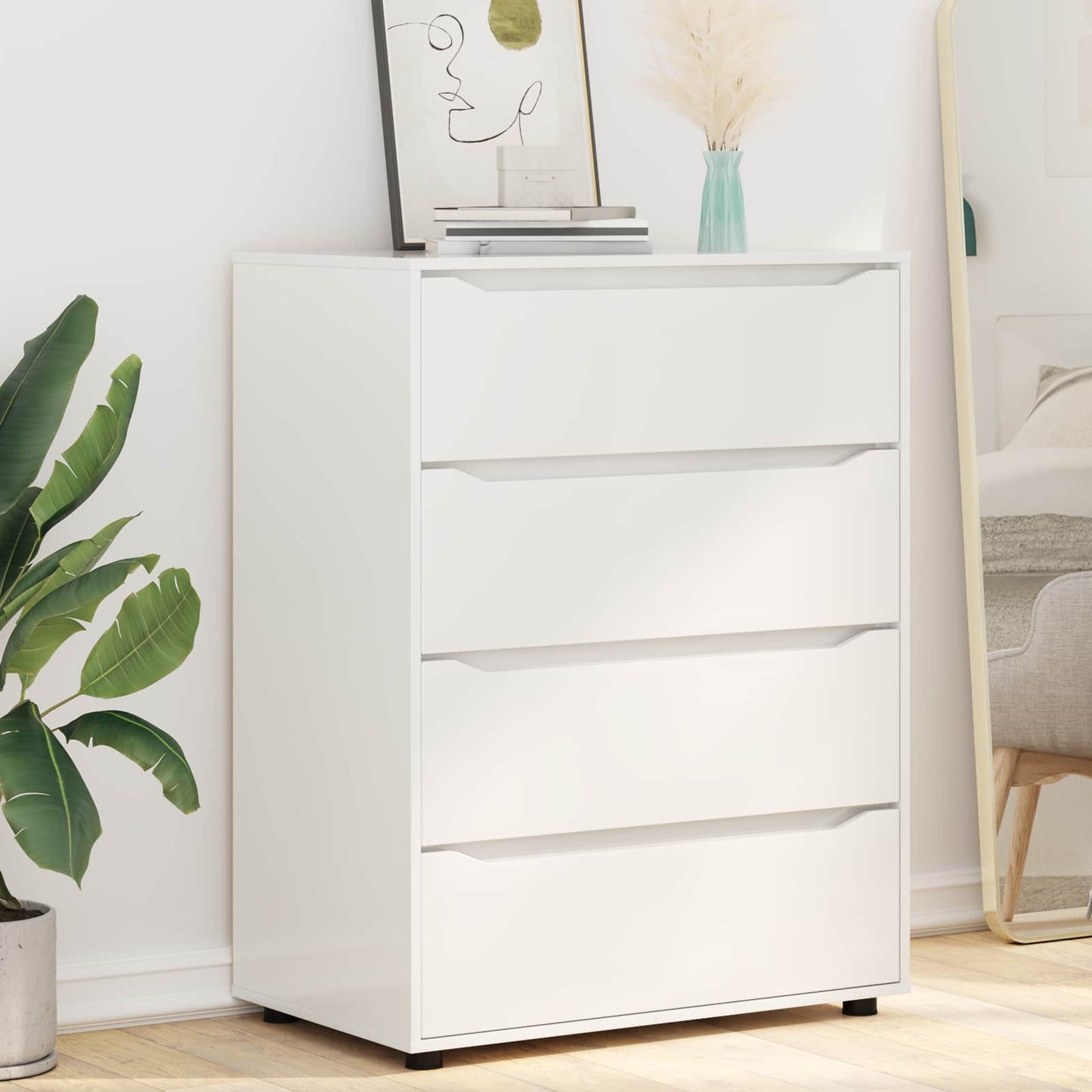 vidaXL Ντουλάπες Αποθήκευσης 80 x 48 x 105 εκ Επεξεργασμένο Ξύλο