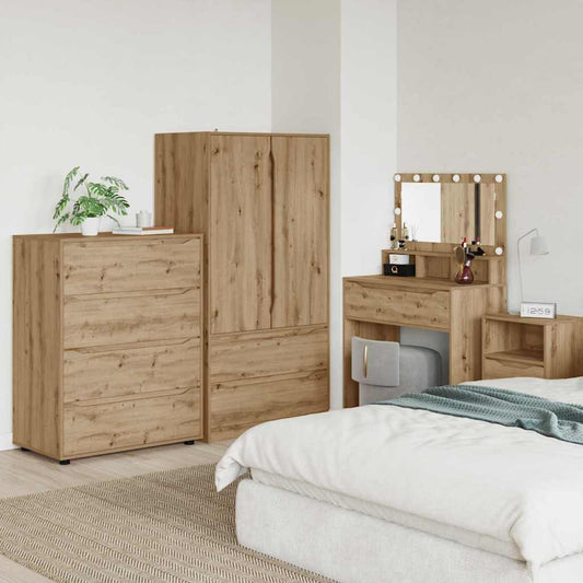 vidaXL Ντουλάπες Αποθήκευσης Artisan Oak 80 x 48 x 105 εκ