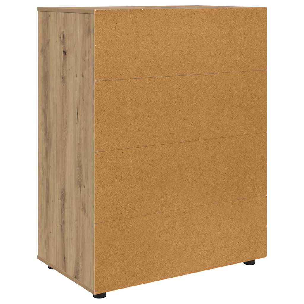 vidaXL Ντουλάπες Αποθήκευσης Artisan Oak 80 x 48 x 105 εκ