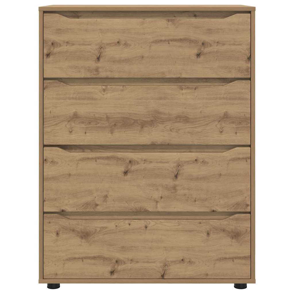 vidaXL Ντουλάπες Αποθήκευσης Artisan Oak 80 x 48 x 105 εκ