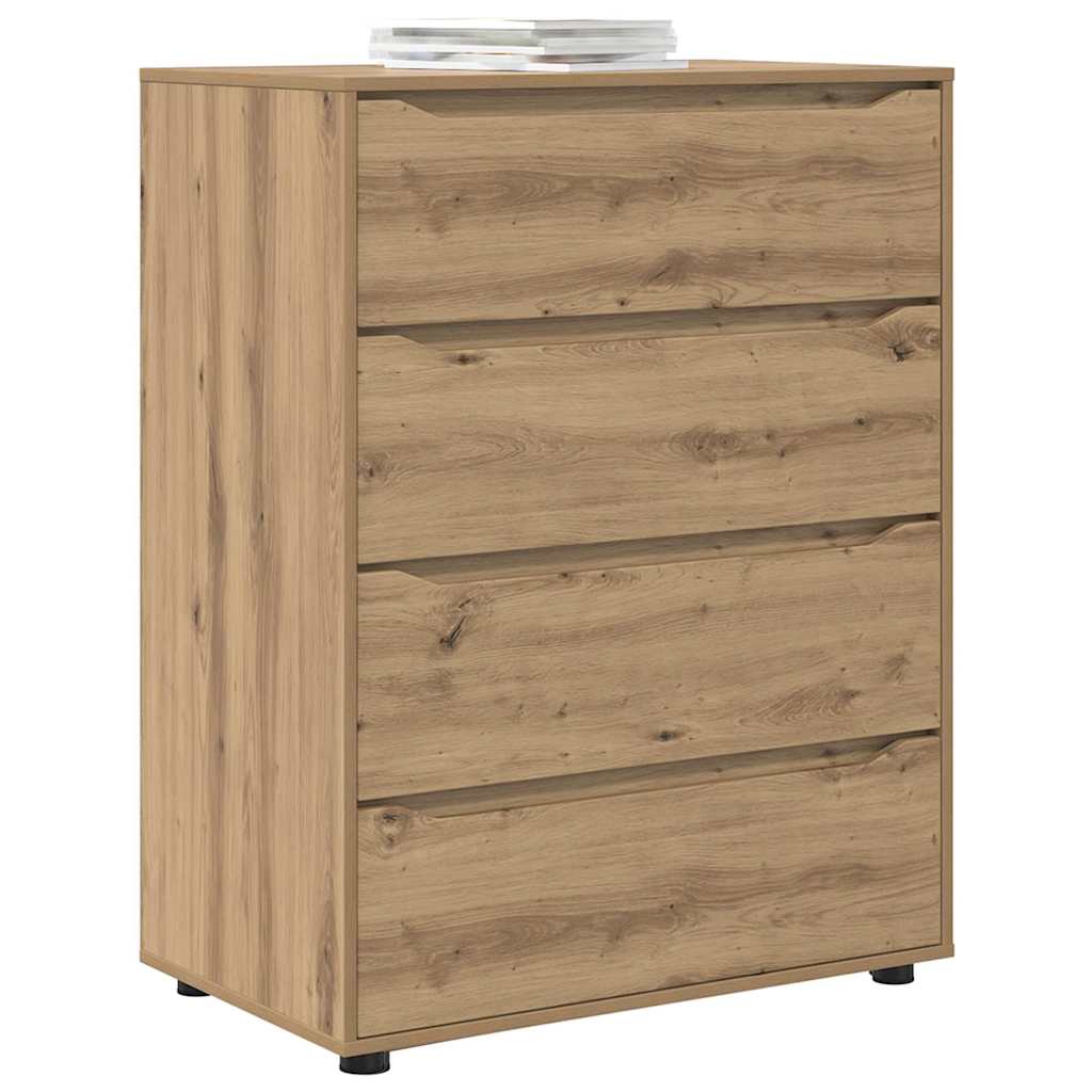 vidaXL Ντουλάπες Αποθήκευσης Artisan Oak 80 x 48 x 105 εκ