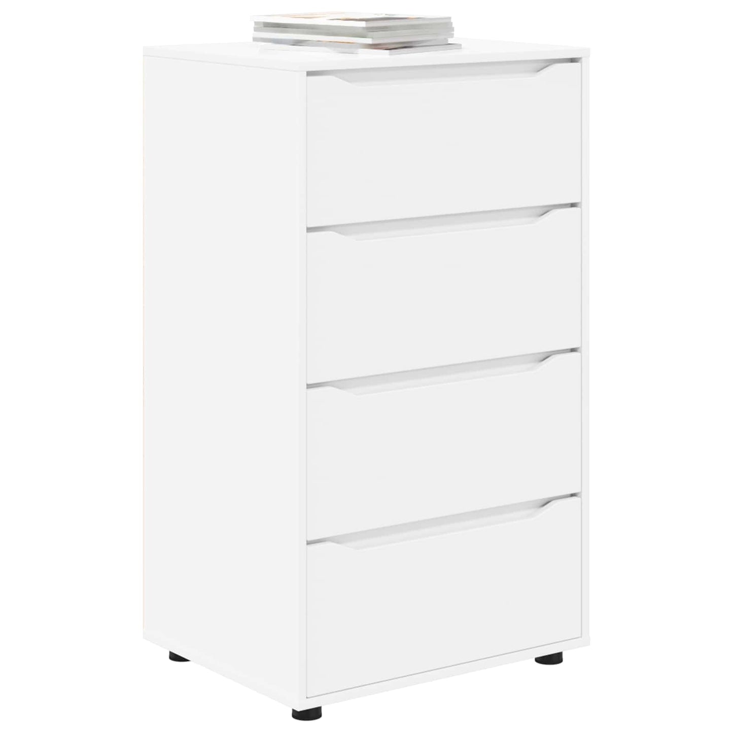 vidaXL Ντουλάπες Αποθήκευσης Λευκό 60 x 48 x 105 εκ.