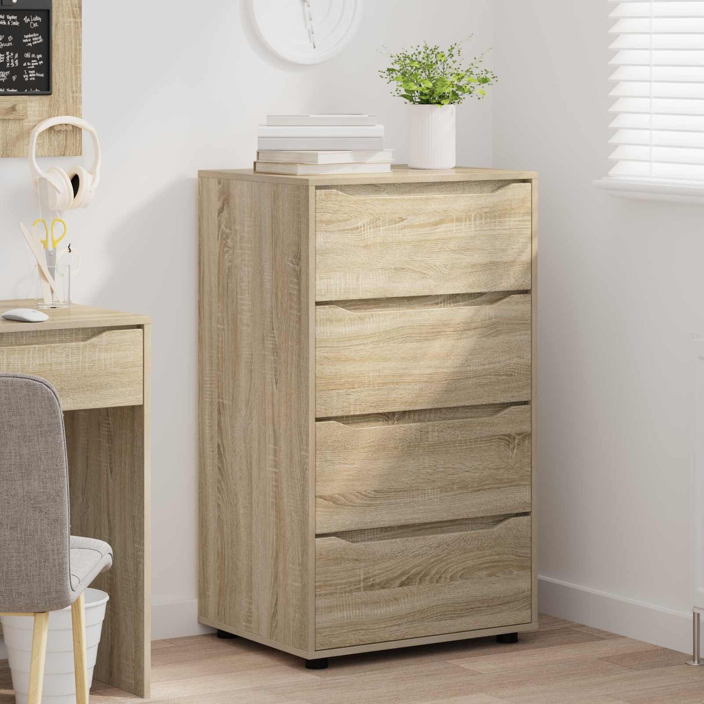 vidaXL Ντουλάπες Αποθήκευσης 60 x 48 x 105 εκ. Επεξεργασμένο Ξύλο