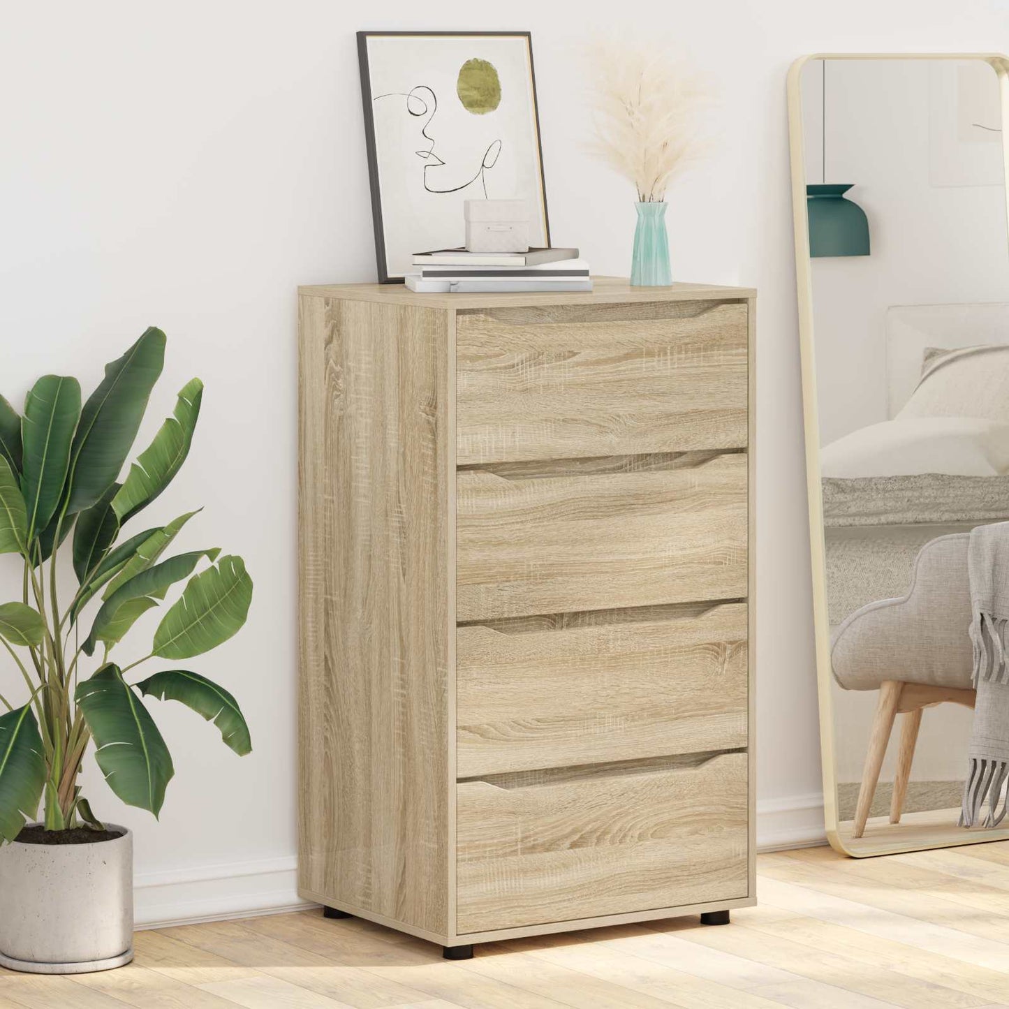 vidaXL Ντουλάπες Αποθήκευσης 60 x 48 x 105 εκ. Επεξεργασμένο Ξύλο