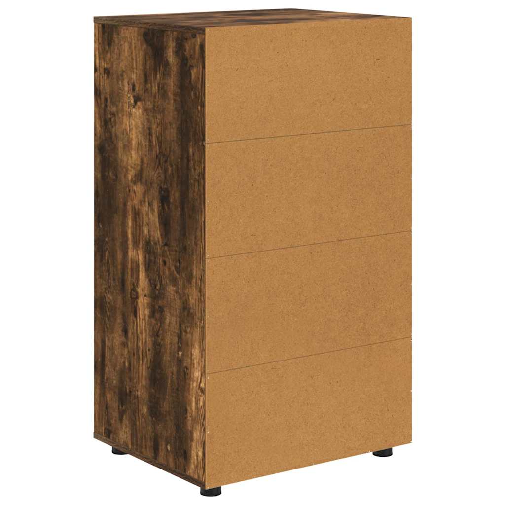 vidaXL Ντουλάπες Αποθήκευσης Καπνιστό Δρύς 60 x 48 x 105 εκ.