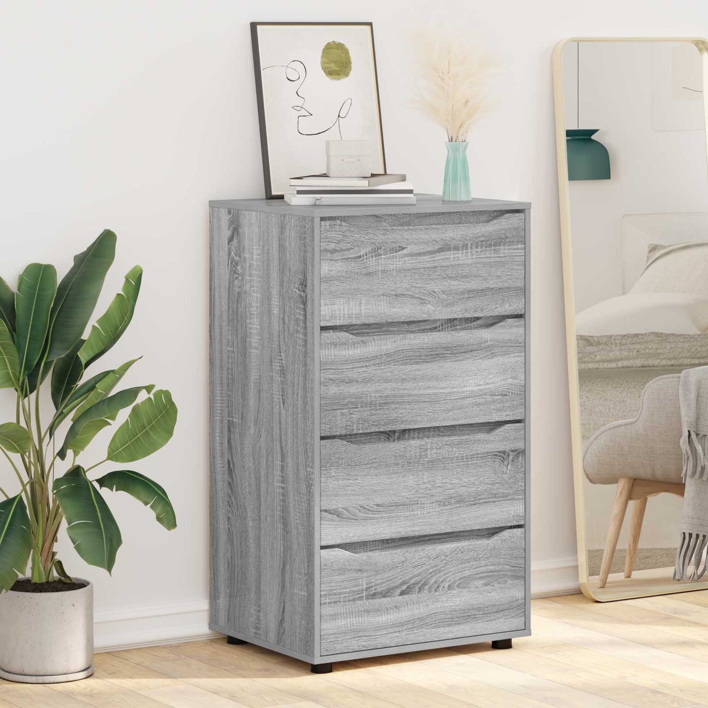 vidaXL Ντουλάπες Αποθήκευσης 60 x 48 x 105 εκ. Επεξεργασμένο Ξύλο
