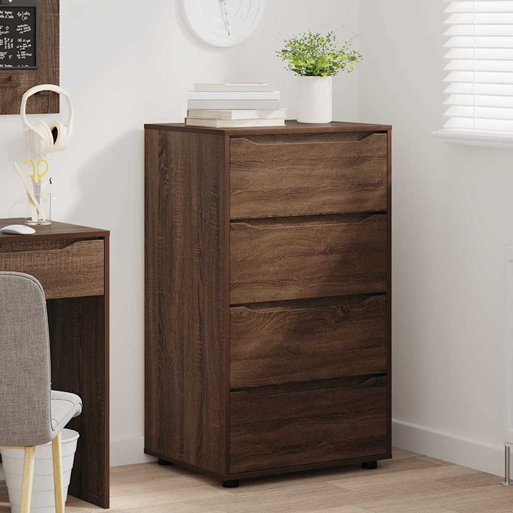 vidaXL Ντουλάπες Αποθήκευσης Καφέ δρυς 60 x 48 x 105 εκ.
