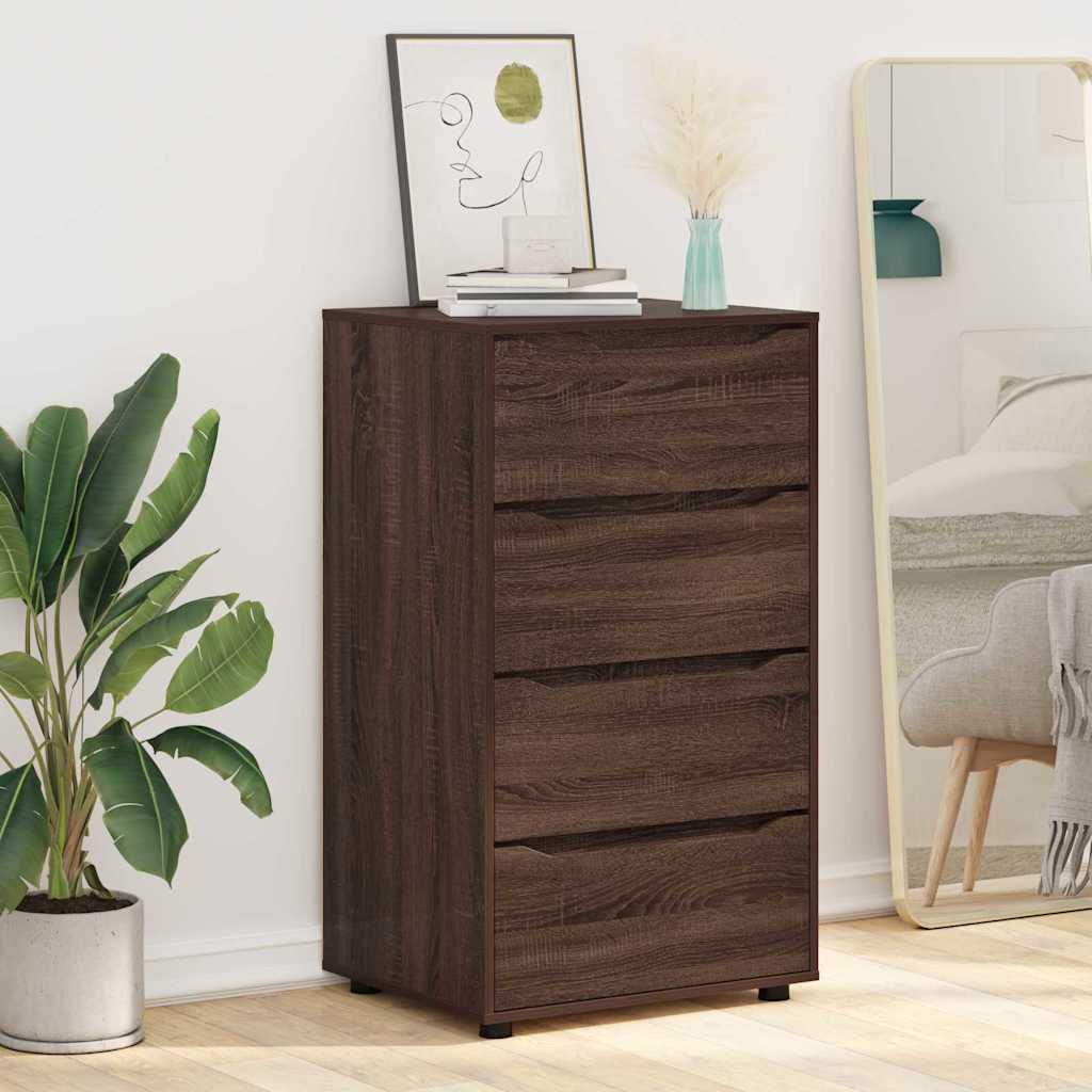 vidaXL Ντουλάπες Αποθήκευσης Καφέ δρυς 60 x 48 x 105 εκ.