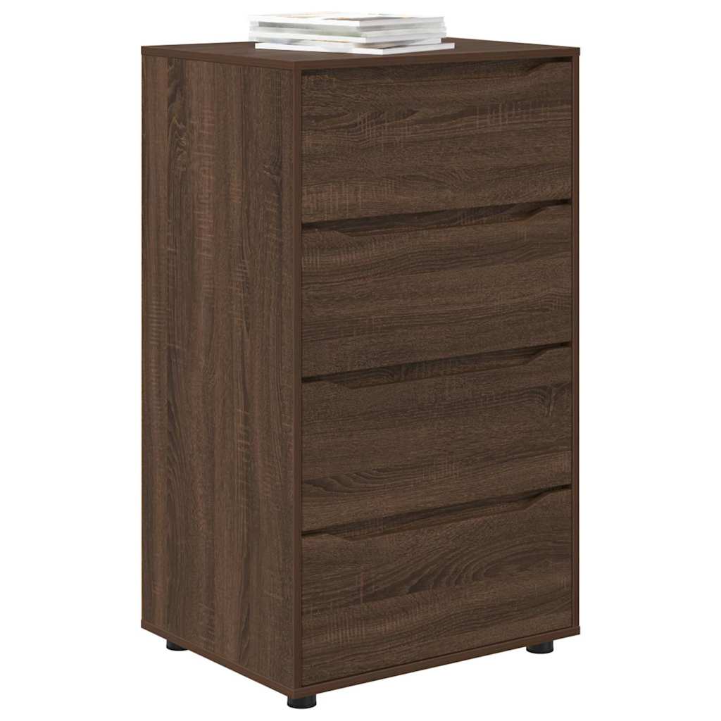 vidaXL Ντουλάπες Αποθήκευσης Καφέ δρυς 60 x 48 x 105 εκ.