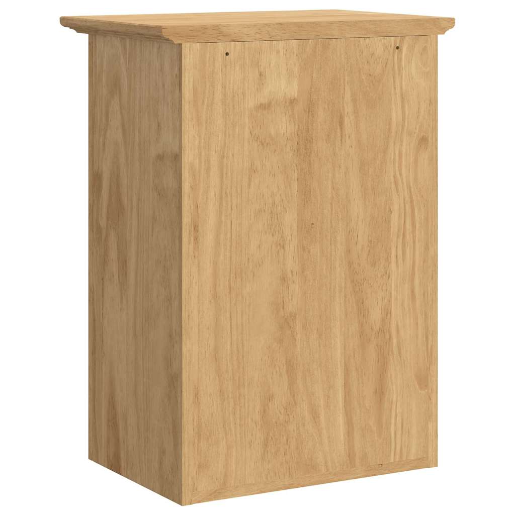 vidaXL Ντουλάπα τοίχου μπάνιου με πόρτα BODO Μέλι Καφέ 44 x 30 x 60 εκ