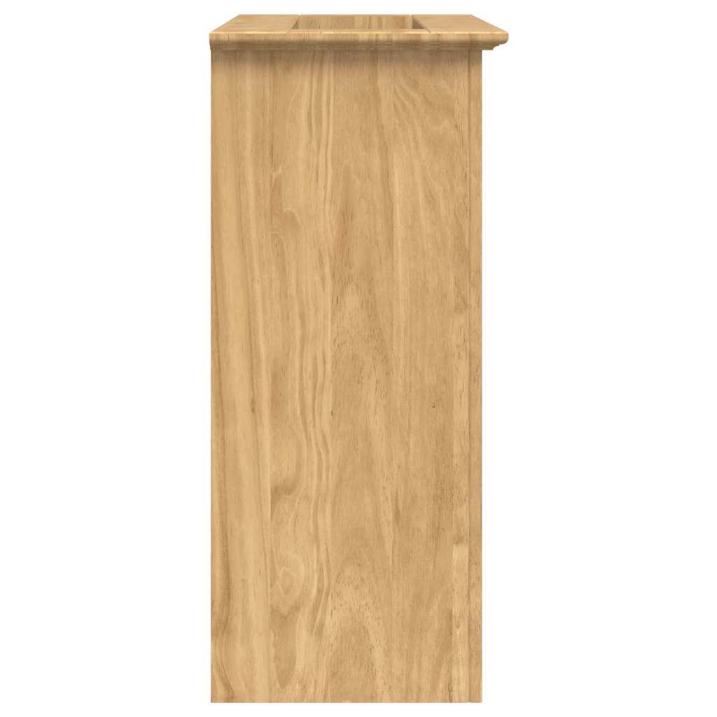 vidaXL Ντουλάπι Μπάνιου με αποθήκευση BODO Μέλι Καφέ 70 x 35 x 80 εκ.