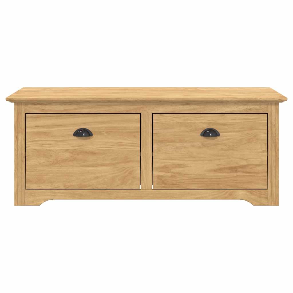 vidaXL Πάγκος Χωλ BODO Μέλι Καφέ 118 x 40 x 50 εκ Επεξεργασμένο Ξύλο