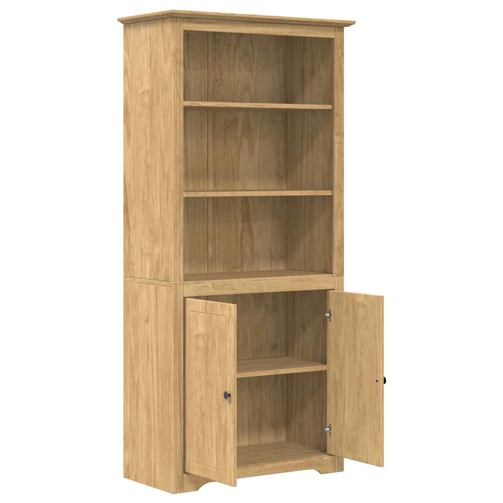 vidaXL Βιβλιοθήκη BODO Μέλι Καφέ 82 x 40 x 173 εκ. Επεξεργασμένο ξύλο