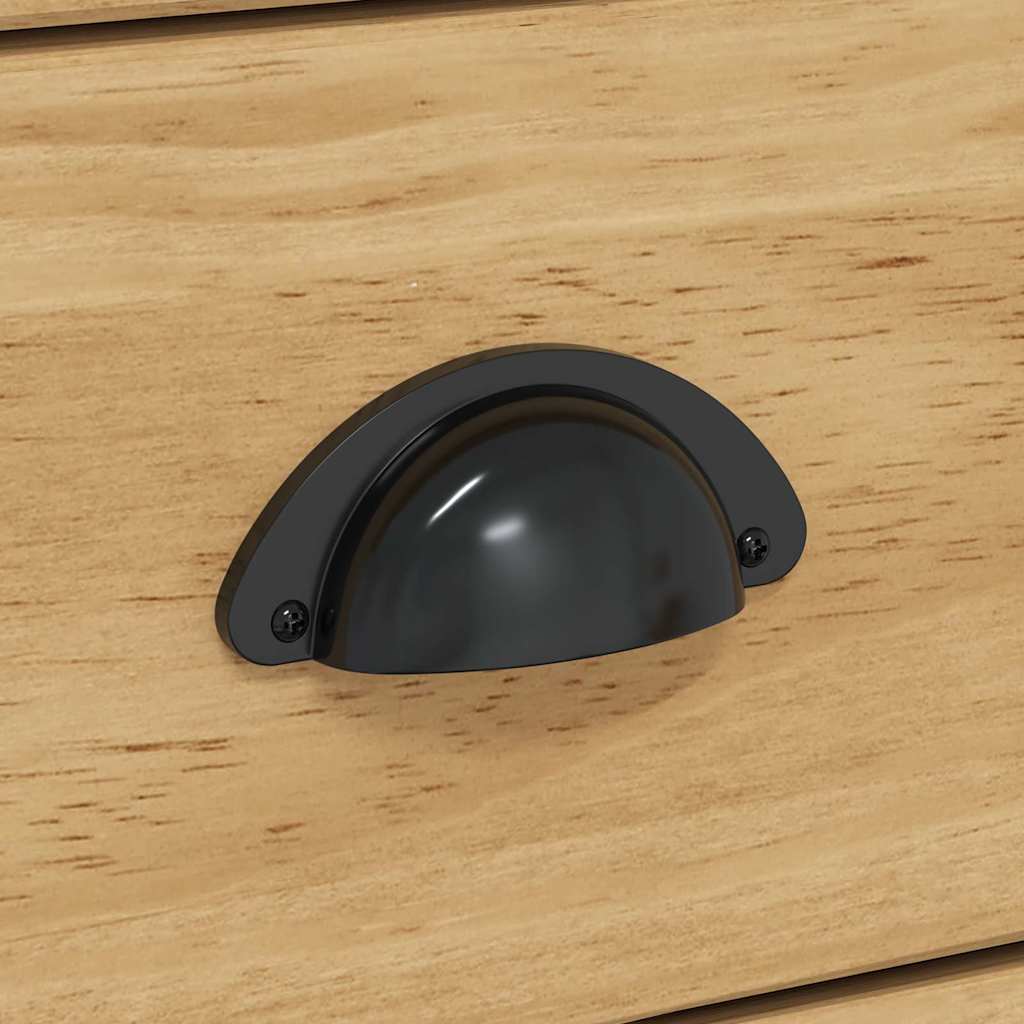 vidaXL Πλαϊνό γραφείο με συρτάρι BODO Μέλι Καφέ 115,5 x 44 x 80 εκ
