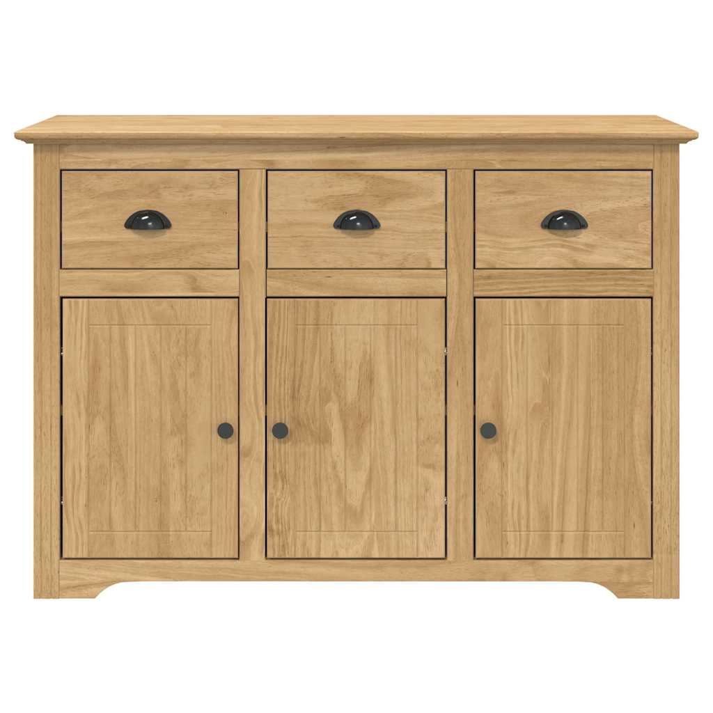 vidaXL Πλαϊνό γραφείο με συρτάρι BODO Μέλι Καφέ 115,5 x 44 x 80 εκ