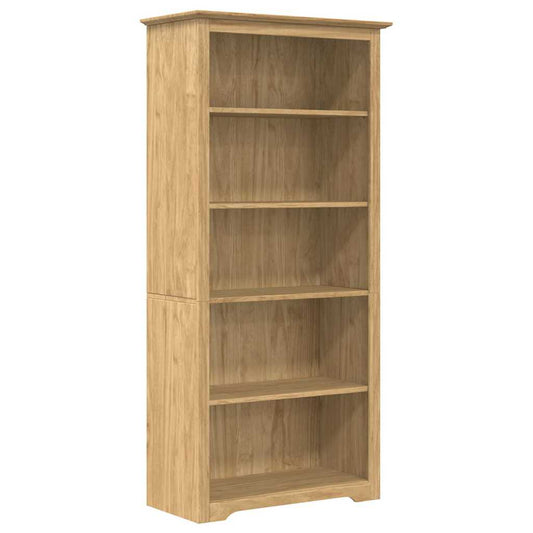 vidaXL Βιβλιοθήκη BODO Μέλι Καφέ 82 x 40 x 173 εκ. Επεξεργασμένο ξύλο