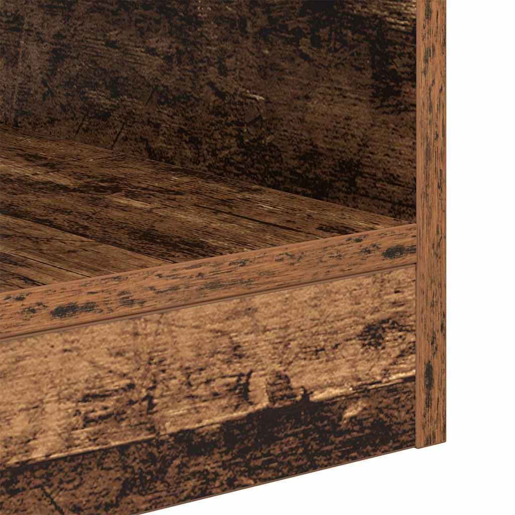 vidaXL End Table 2 pcs Παλιό ξύλο 30,5 x 30 x 45 εκ Επεξεργασμένο ξύλο