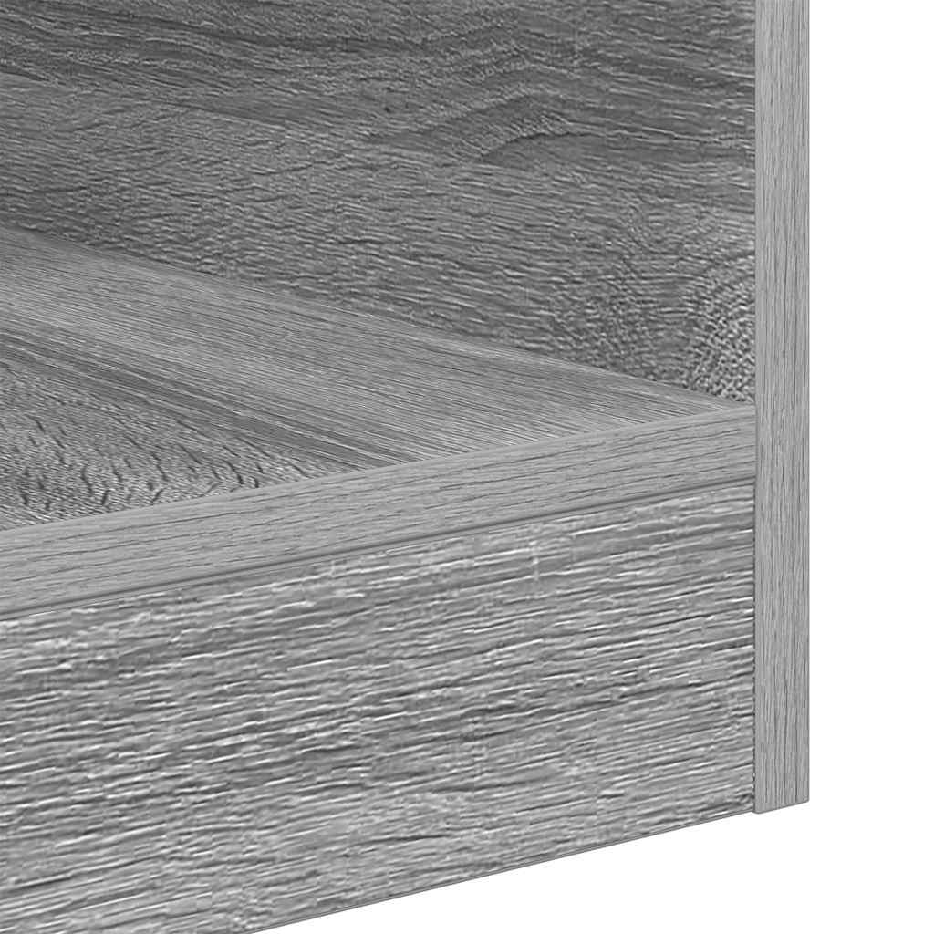 vidaXL End Table Γκρίζο Σονομα 40,5 x 40 x 45 εκ Επεξεργασμένο ξύλο