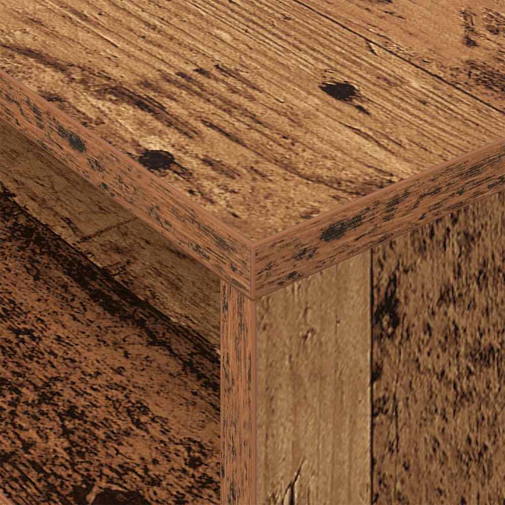 vidaXL End Table Παλιό ξύλο 40,5 x 40 x 45 εκ Επεξεργασμένο ξύλο