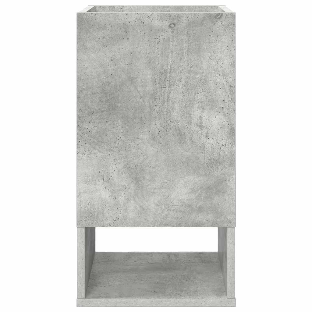 vidaXL End Table 2 pcs Σκυρόδεμα Γκρι 30 x 30 x 56 εκ.