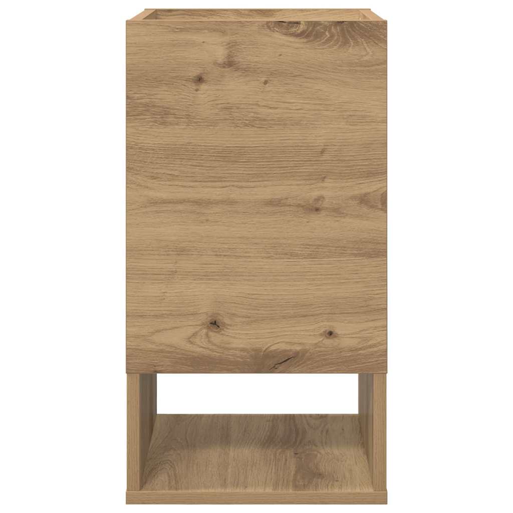 vidaXL End Table Artisan Oak 30 x 30 x 56 εκ. Επεξεργασμένο ξύλο