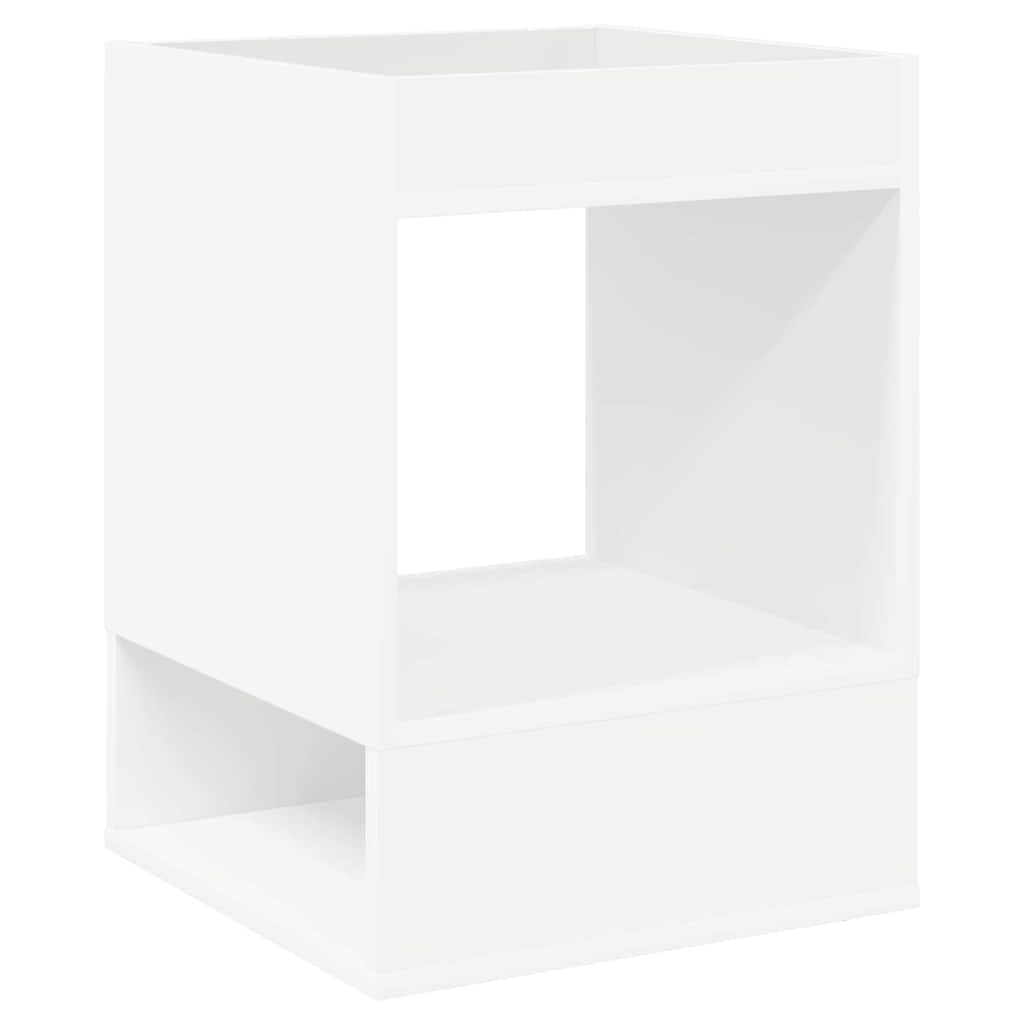vidaXL End Table 2 pcs Λευκό 40 x 40 x 56 εκ. Επεξεργασμένο ξύλο