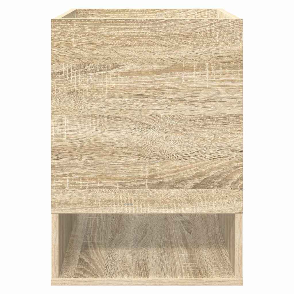 vidaXL End Table Δρύς Sonoma 40 x 40 x 56 εκ. Επεξεργασμένο ξύλο