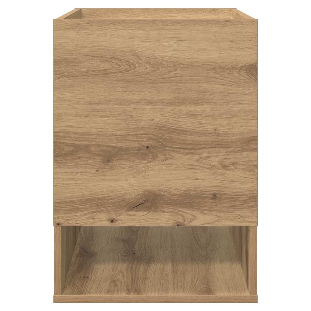 vidaXL End Table Artisan Oak 40 x 40 x 56 εκ. Επεξεργασμένο ξύλο