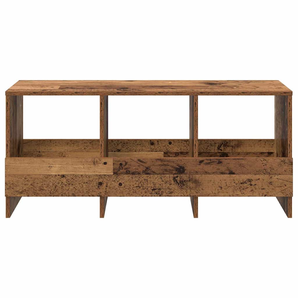 vidaXL Ράφι Περιοδικών Παλιό ξύλο 102 x 30 x 45 εκ.