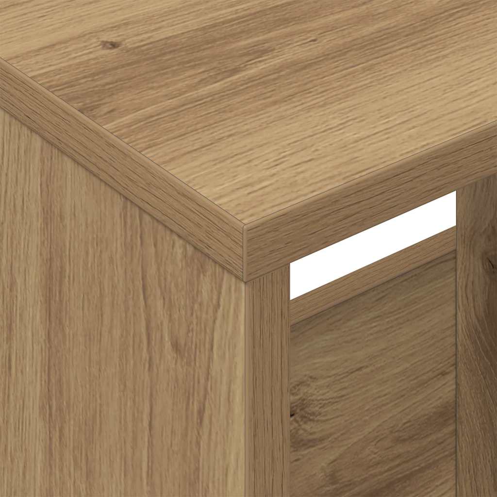 vidaXL Ράφι Περιοδικών Artisan Oak 102 x 30 x 45 εκ.