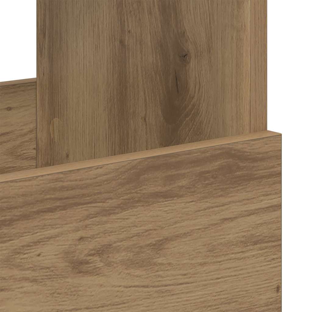 vidaXL Ράφι Περιοδικών Artisan Oak 102 x 30 x 45 εκ.
