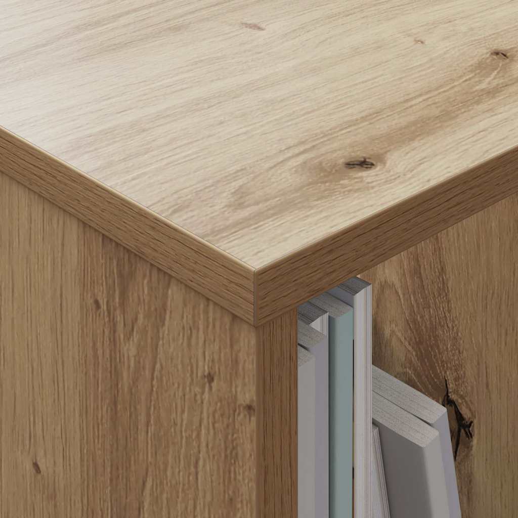 vidaXL Ράφι Περιοδικών Artisan Oak 102 x 30 x 45 εκ.