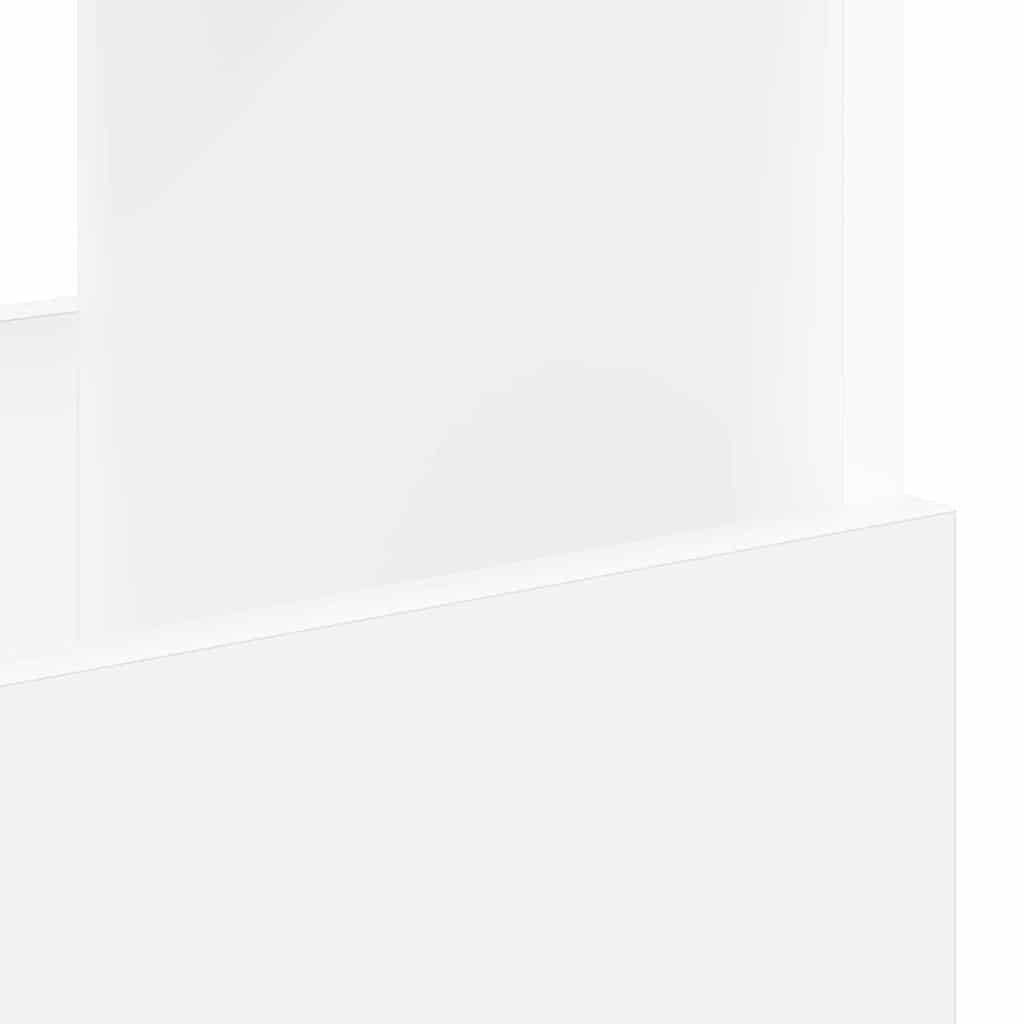 vidaXL Ράφι Περιοδικών 2 pcs Λευκό 35 x 30 x 45 εκ.