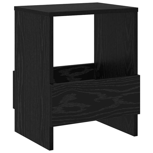 vidaXL Ράφι Περιοδικών Μαύρη Οξυά 35 x 30 x 45 εκ.