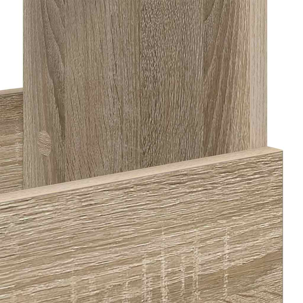 vidaXL Ράφι Περιοδικών Δρύς Sonoma 35 x 30 x 45 εκ.