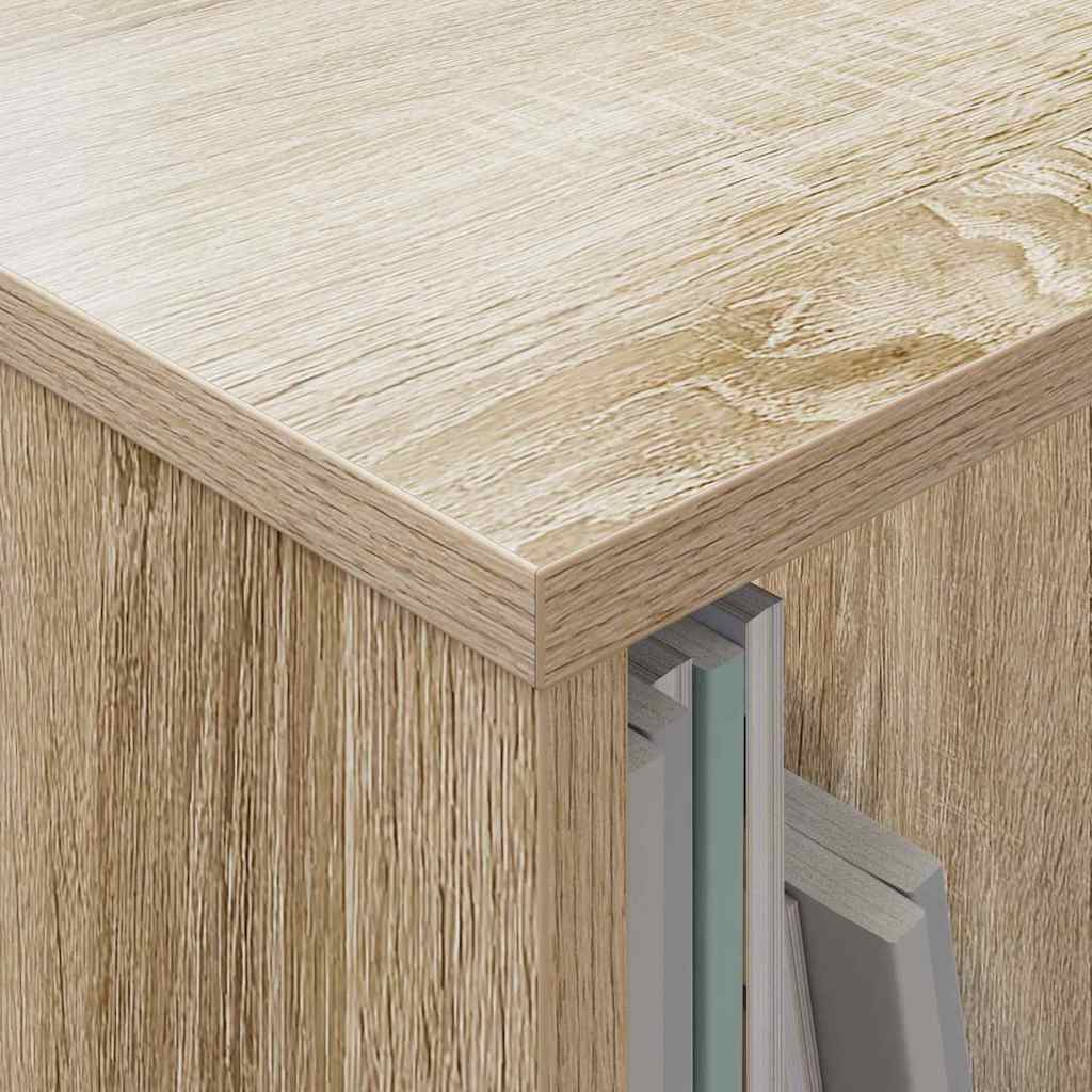 vidaXL Ράφι Περιοδικών Δρύς Sonoma 35 x 30 x 45 εκ.