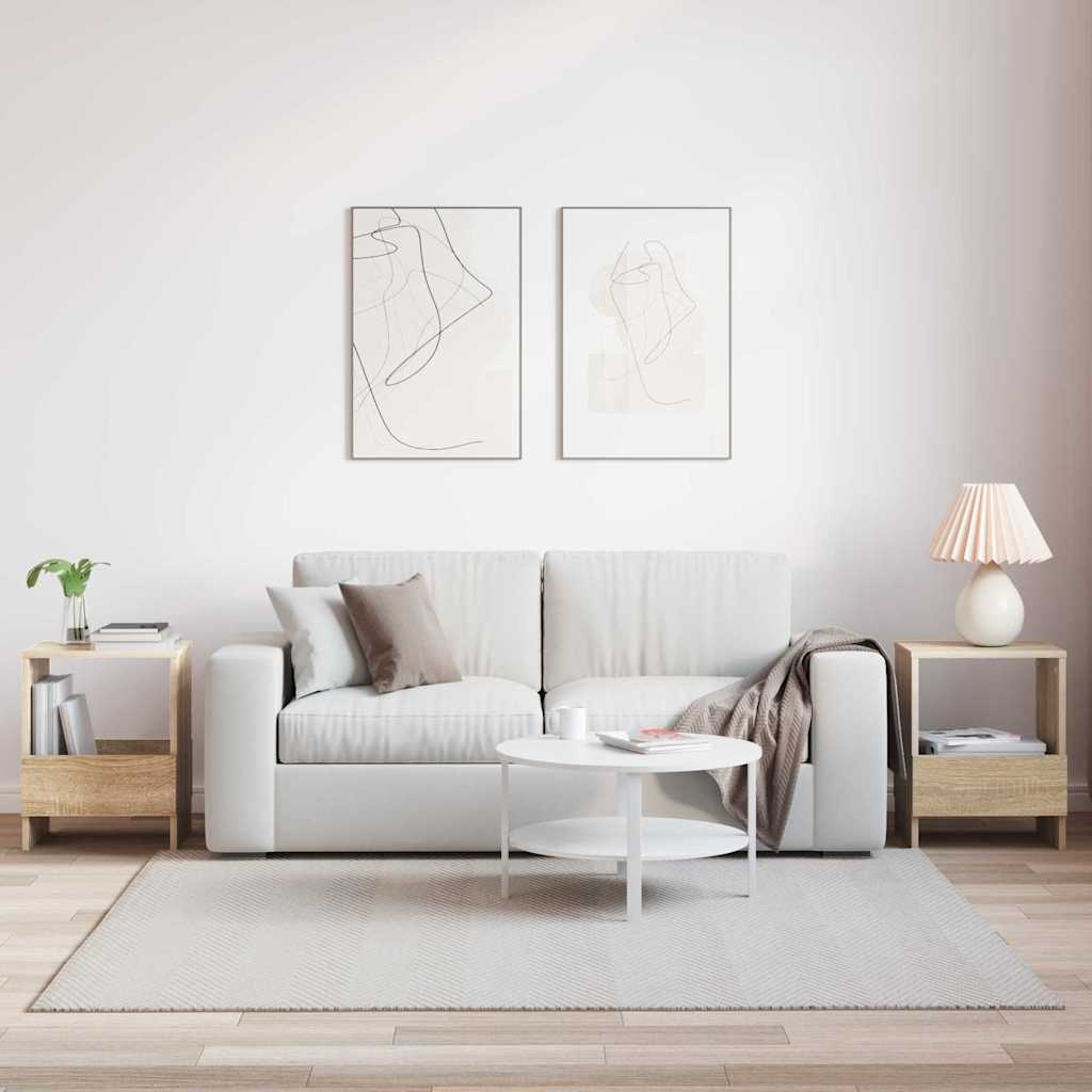 vidaXL Ράφι Περιοδικών 2 pcs Δρύς Sonoma 35 x 30 x 45 εκ.