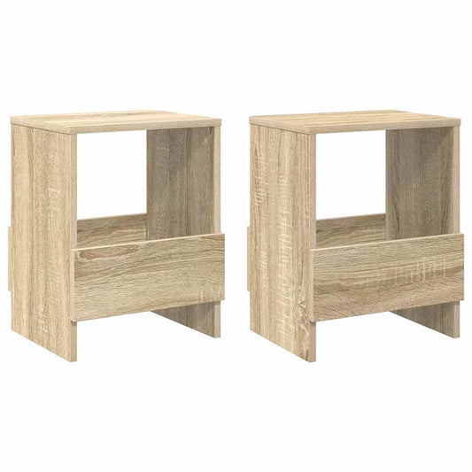 vidaXL Ράφι Περιοδικών 2 pcs Δρύς Sonoma 35 x 30 x 45 εκ.