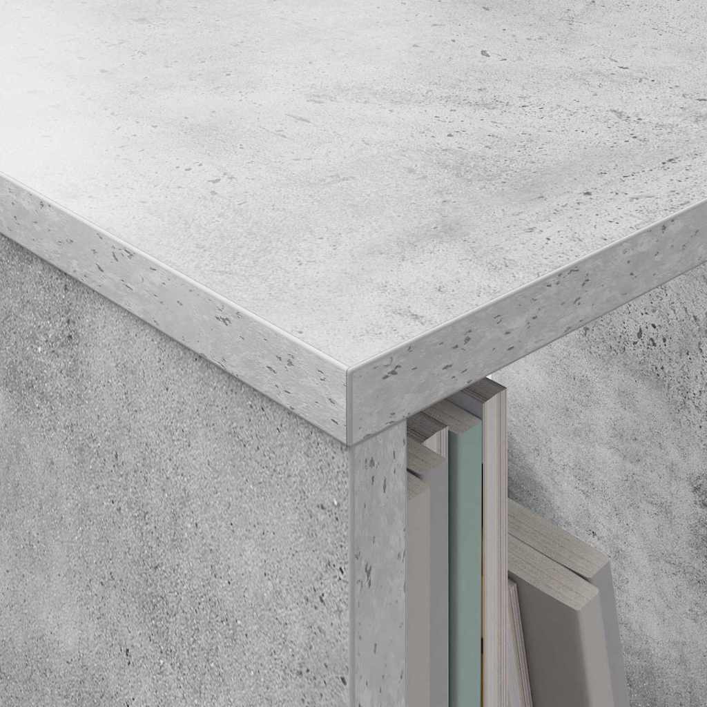 vidaXL Ράφι Περιοδικών 2 pcs Σκυρόδεμα Γκρι 35 x 30 x 45 εκ.