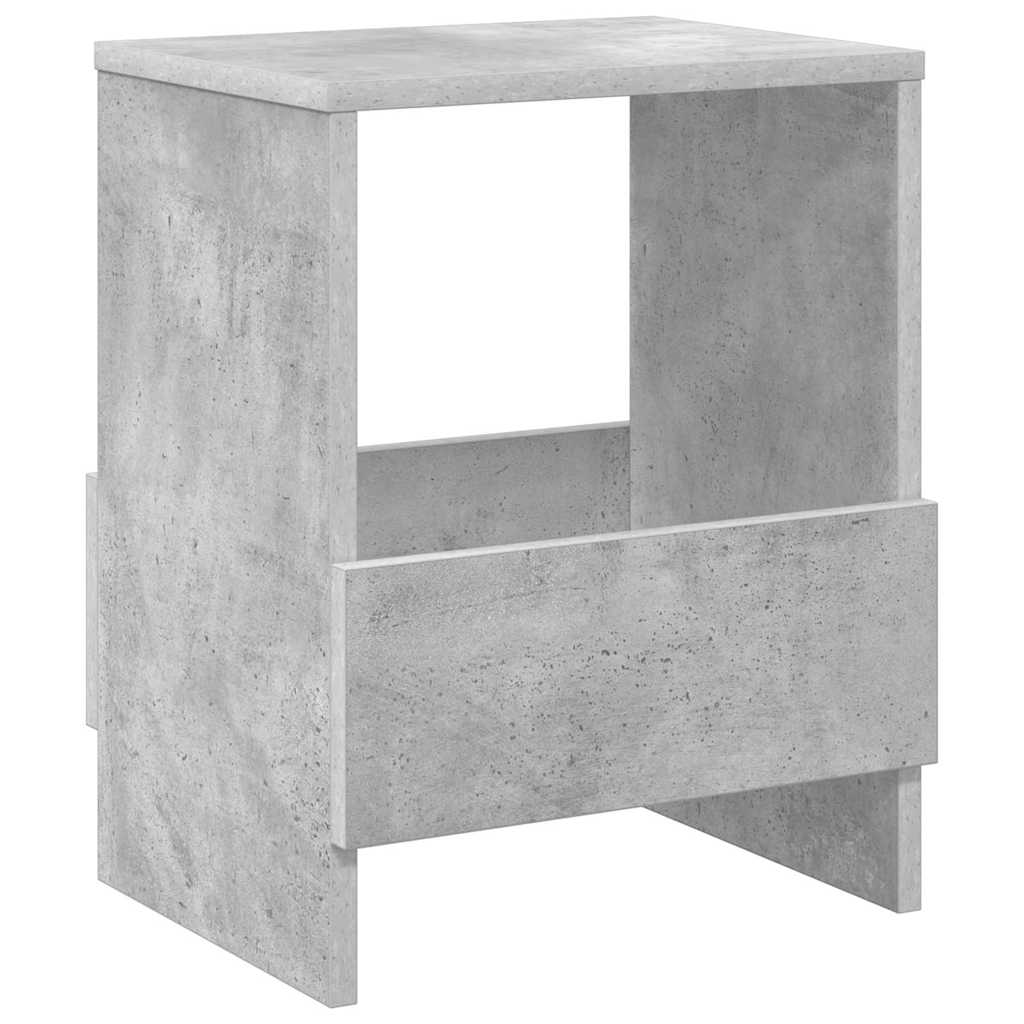vidaXL Ράφι Περιοδικών 2 pcs Σκυρόδεμα Γκρι 35 x 30 x 45 εκ.