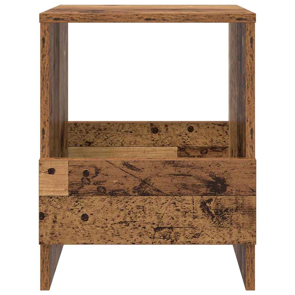 vidaXL Ράφι Περιοδικών 2 pcs Παλιό ξύλο 35 x 30 x 45 εκ.