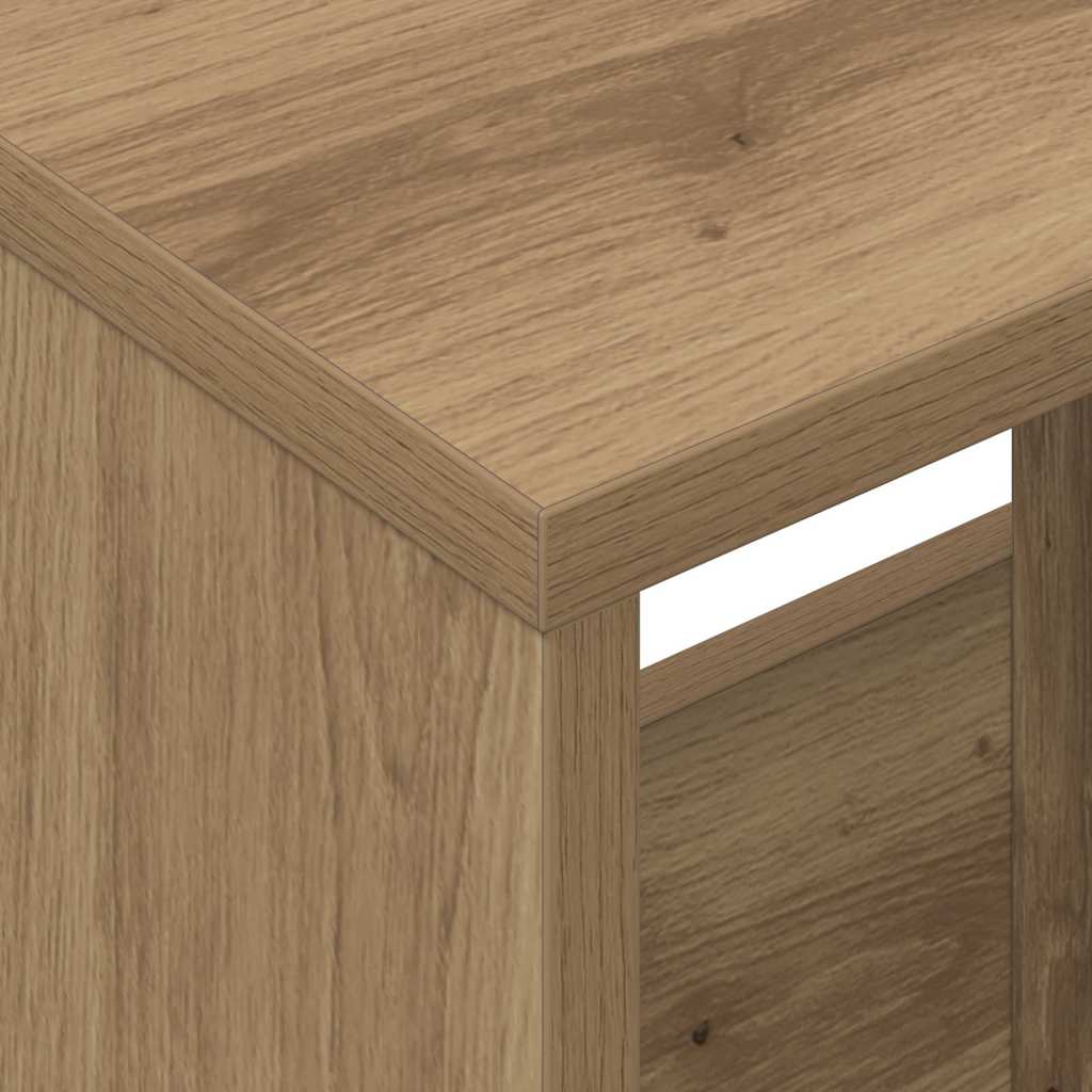 vidaXL Ράφι Περιοδικών 2 pcs Artisan Oak 35 x 30 x 45 εκ.