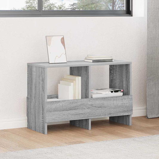 vidaXL Ράφι Περιοδικών Γκρίζο Σονομα 68,5 x 30 x 45 εκ.